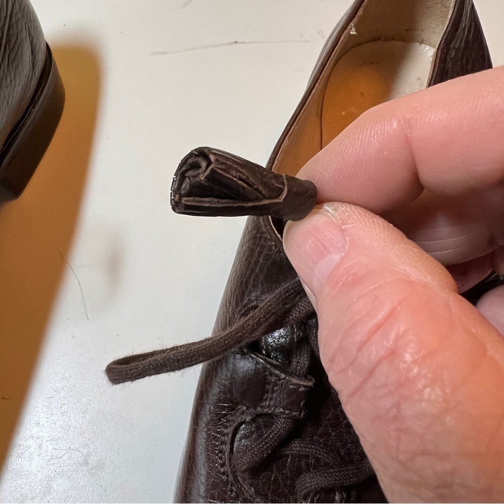 SILVIA FLORINTINA Lace up loafers. Made in Italy. Insole, outsole & lining - Picture 3 of 7
